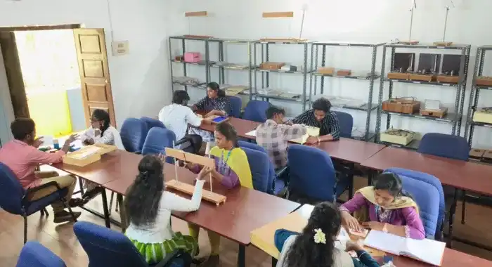 Psychology laboratory for practical learning at SMS College