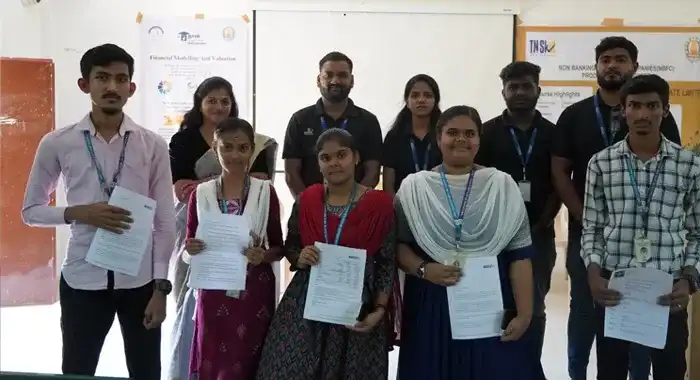 Campus placement and career guidance programme at SMS College Coimbatore