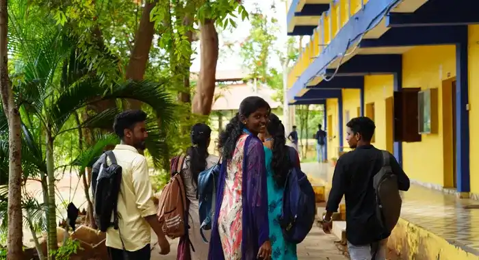 SMS College Coimbatore campus overview and academic buildings