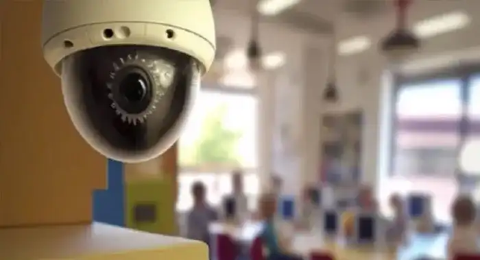 Campus safety and security facilities with CCTV surveillance