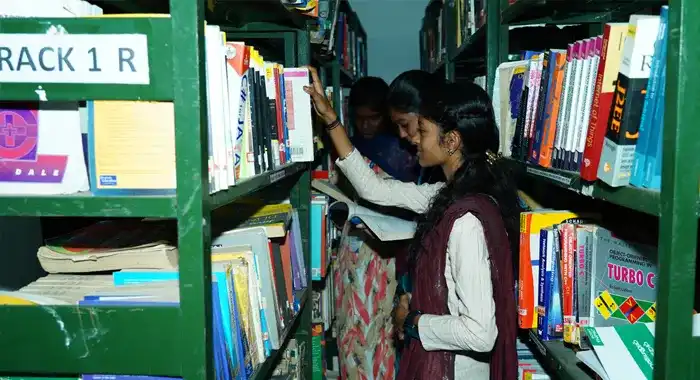 Library and digital learning resources at SMS College Coimbatore
